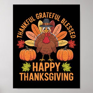 Poster Remerciements Grateful Blessé Turquie Femmes heure