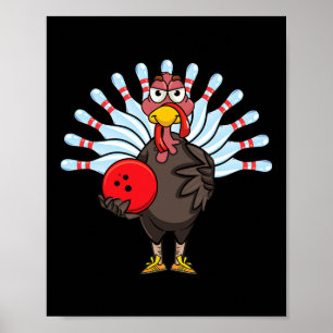 Poster Remerciements Turquie Bowling Pin Matching Team Ca