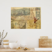 Poster Remerciez Thanksgiving (Cuisine)