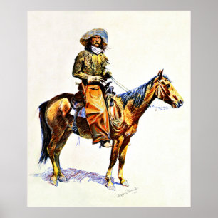 Poster Remington - Cowboy de l'Arizona, 1901