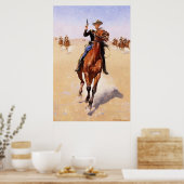 Poster Remington - Le Cavalier, art populaire (Cuisine)