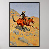Remington - Le Cowboy, célèbre peinture