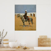 Poster Remington's Cavalryman of the Line, Mexique (1889) (Cuisine)
