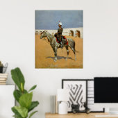Poster Remington's Cavalryman of the Line, Mexique (1889) (Bureau à domicile)