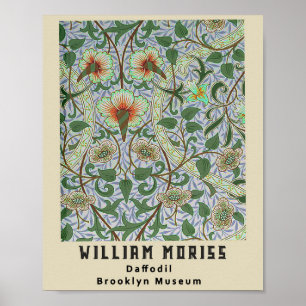 Poster Remix Vintage William Morris Jonquille Floral
