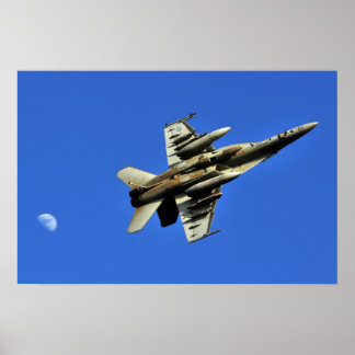 Poster Remorquage du transporteur F-18