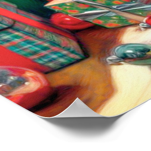 Poster Remorque de Noël (Coin)