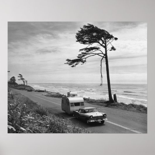 Poster Remorque de traction automobile (Devant)