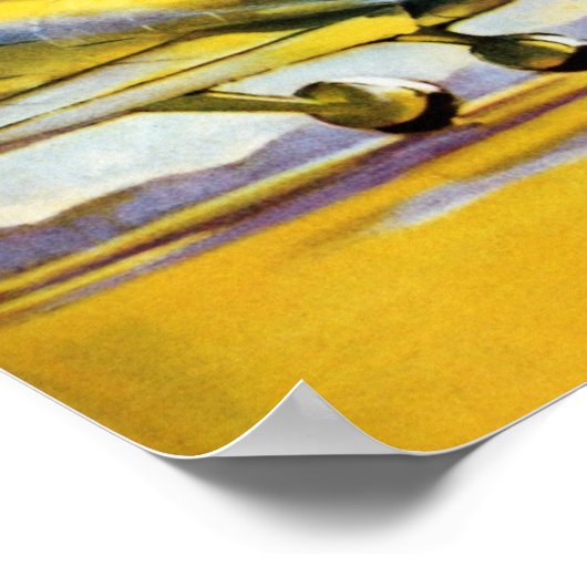 Poster Remorque vers le haut (Coin)