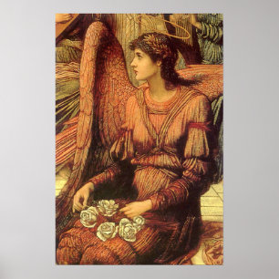 Poster Remparts de la Maison de Dieu, Ange par John Strud