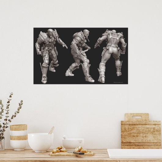 Poster Remplacement d'un trait de mort (Cuisine)