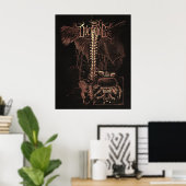 Poster Remplacer - Techno-Goth Streetwear Design (Bureau à domicile)