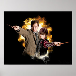 Poster Remus Lupin et Nymphadora Tonks‑Lupin