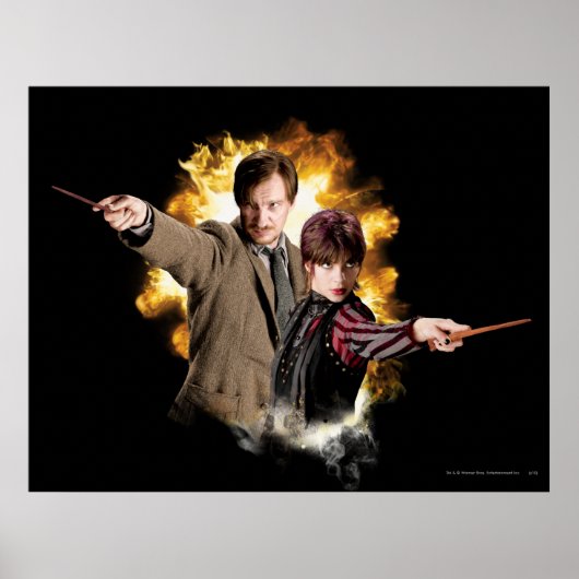 Poster Remus Lupin et Nymphadora Tonks-Lupin (Devant)