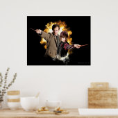 Poster Remus Lupin et Nymphadora Tonks-Lupin (Cuisine)