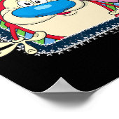 Poster Ren Et Stimpy Festive Noël Santa Hat Stimpy (Coin)