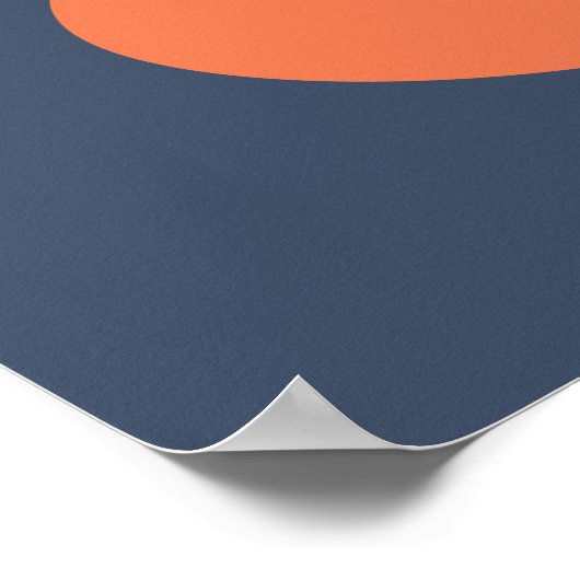 Poster Ren roux hipster monocle (Coin)