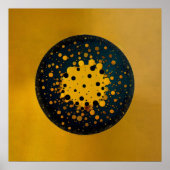Poster Renaissance – Cercle Abstrait d'Émergence (Devant)