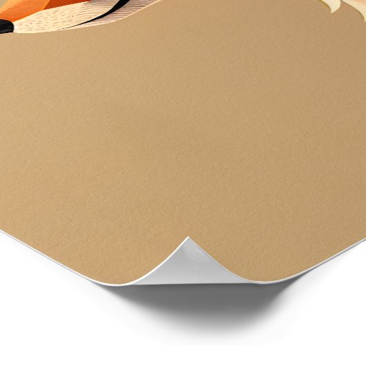 Poster Renard (Coin)