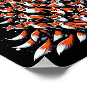 Poster Renard Arbre de Noël Fox Xmas Arbre Femmes &amp; G (Coin)