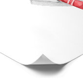 Poster Renard cool (Coin)