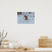 Poster Renard d'hiver (Cuisine)