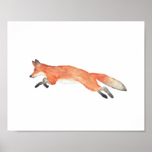 Poster Renard d'hiver 2