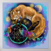 Poster Renard DreamCatcher (Devant)