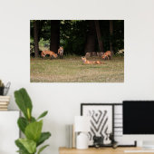 Poster Renard Family (Bureau à domicile)