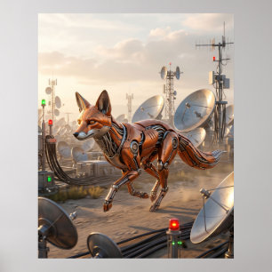 Poster Renard forgé d'Ember