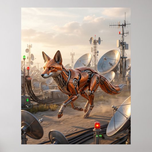 Poster Renard forgé d'Ember (Devant)