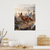 Poster Renard forgé d'Ember (Cuisine)