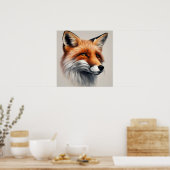 Poster Renard majestueux (Cuisine)