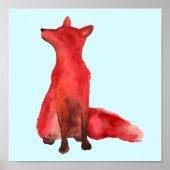 Poster Renard rouge (Devant)