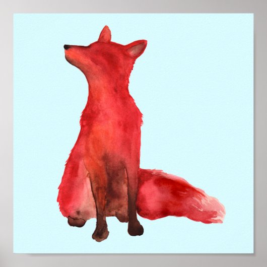 Poster Renard rouge (Devant)