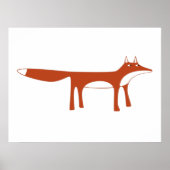 Poster Renard rouge (Devant)