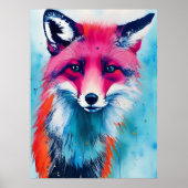 Poster Renard rouge (Devant)