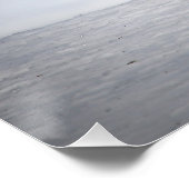 Poster Renard rouge en hiver (Coin)