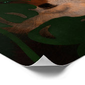 Poster Renard rusé et beau (Coin)