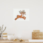 Poster Renard vintage/mignon (Cuisine)