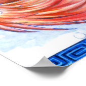 Poster Renards d'hiver (Coin)