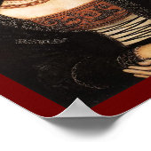 POSTER RENASSAINCE BEAUTÉ, MODE BIJOUX COSTUME DESIGN (Coin)