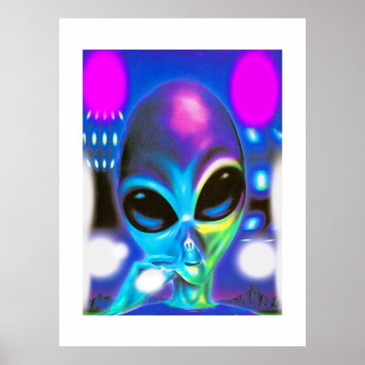 Poster Rencontre Alien (Devant)