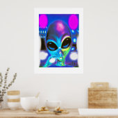 Poster Rencontre Alien (Cuisine)