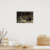 Poster Rencontre de Faust et Marguerite, 1860 (Cuisine)