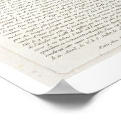 Poster Rencontre de Pierre Andre de Suffren de Saint Trop (Coin)