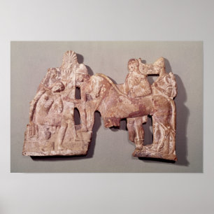 Poster Rencontre d'Oreste et d'Electra à Agamemnon