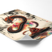 Poster Rencontre Sérénité : Moine et Dragon Céleste (Coin)