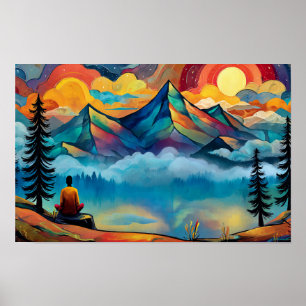 Poster Rencontrer Dieu sur la montagne
