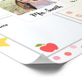 Poster Rencontrez l'enseignant Retour à l'école (Coin)